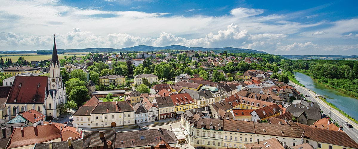 The rooftops of Melk